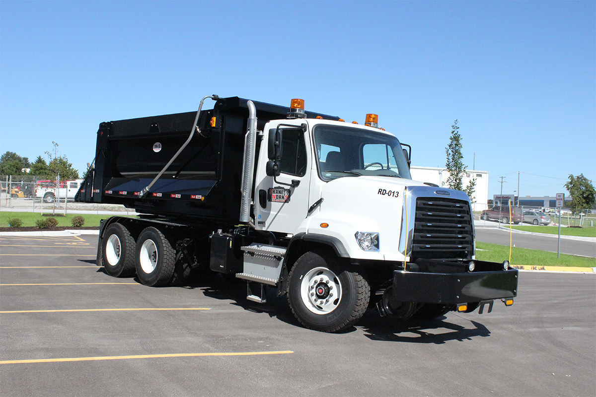 Hi Rail Rotary Dump Trucks